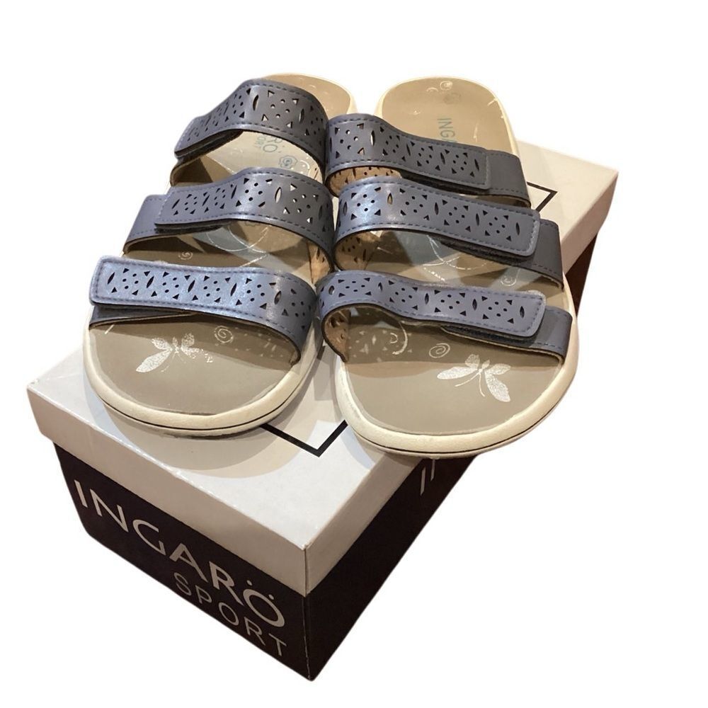 Ingaro Tryton Strappy Sandal Women’s Size 9 Blue - Picture 2 of 11